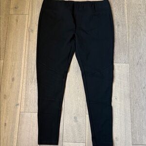 Orb Black Moto Leggings